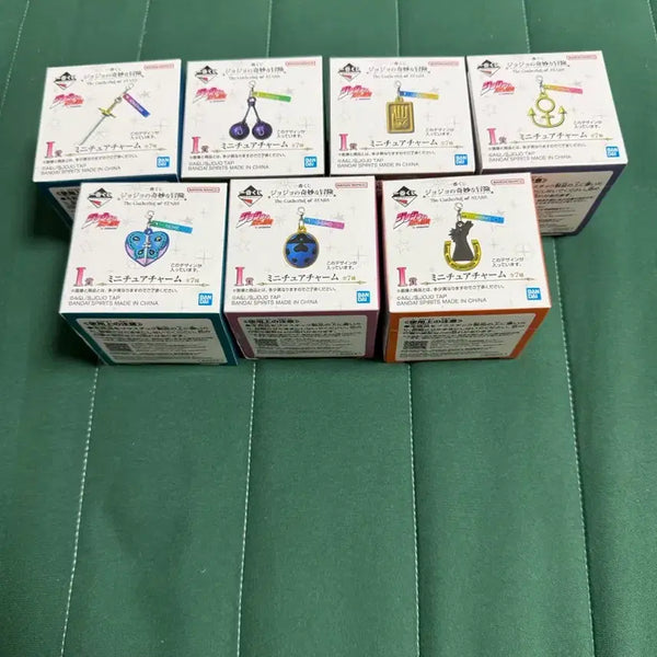 [BUNJANG] JoJo's Bizarre Adventure Ichiban Kuji Miniature Charm Full Set / 풀셋 죠죠 제일복권 i상 미니어처 참 일괄