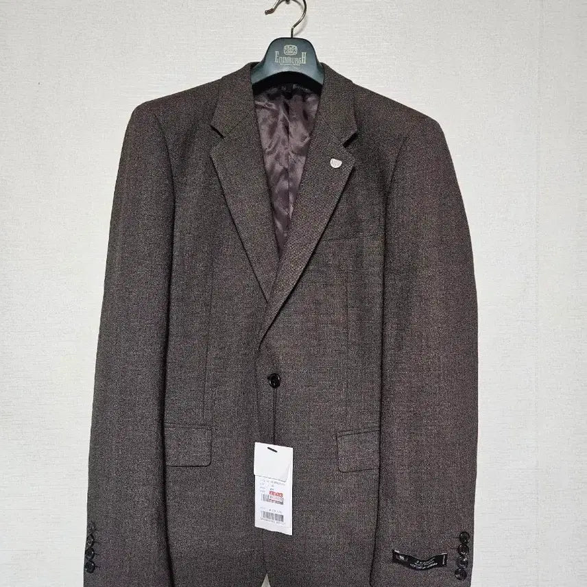 [BUNJANG] Custom mellow Brown Suit Set - Size 105 (Fits 100) / [새상품] 커스텀멜로우 정장세트 브라운