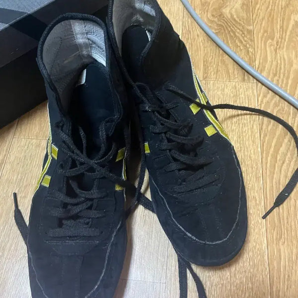 [BUNJANG] Asics Ultra-Lightweight Wrestling Shoes Black 265 / 아식스 초경량 레슬링화 블랙 265
