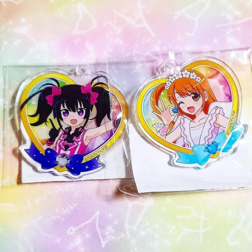 [BUNJANG] PriPara 15th Anniversary Marukuji Kaname Chris Rhythm Keyring / 프리티리듬오로라드림 15주년 마루쿠지 카나메 크리스 리듬 키링