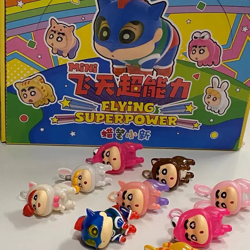 [BUNJANG] Toptoy Crayon Shin-chan Super Flying Series Keychain / (탑토이) 짱구 슈퍼플라잉 시리즈 키링