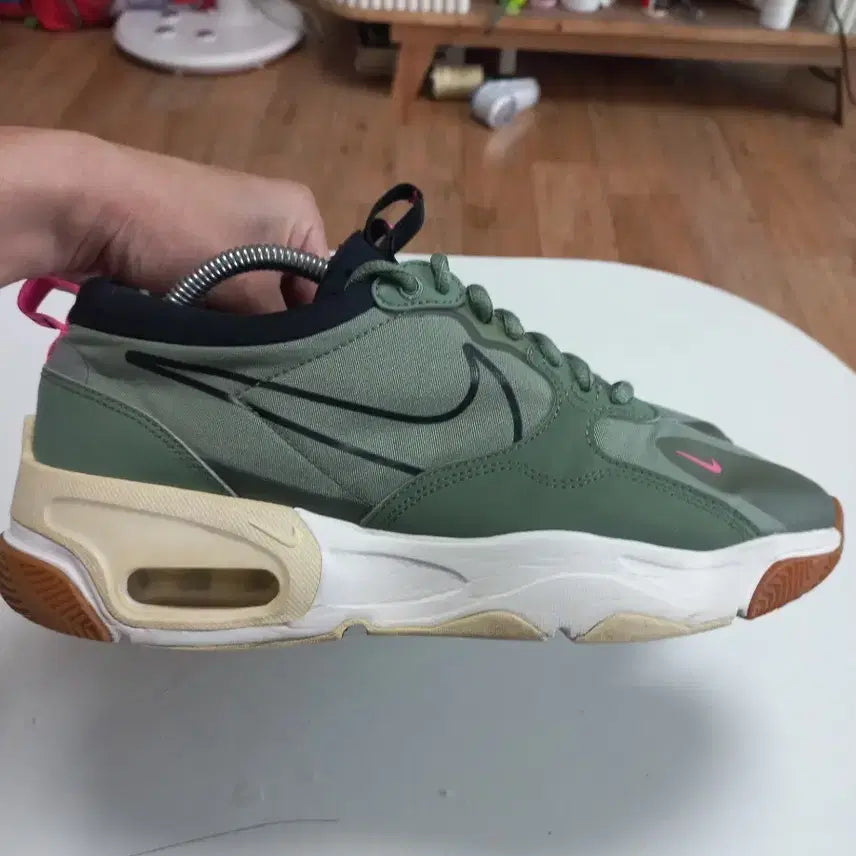 [BUNJANG] Nike Air Max 270 Sneakers Green/Beige / 나이키 에어맥스 그린/베이지 스니커즈 270