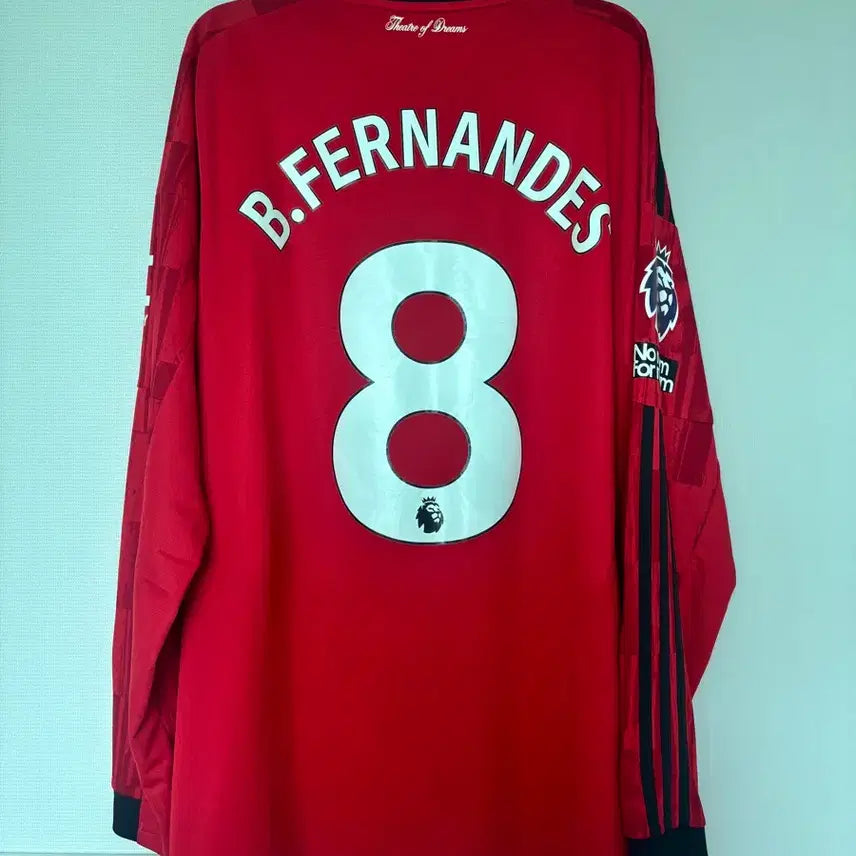 [BUNJANG] Manchester United 25/26 Home Long Sleeve Jersey (Official) / 25/26 맨유 홈 롱슬리브 유니폼(정품)
