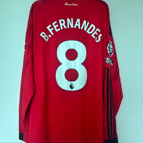 [BUNJANG] Manchester United 25/26 Home Long Sleeve Jersey (Official) / 25/26 맨유 홈 롱슬리브 유니폼(정품)