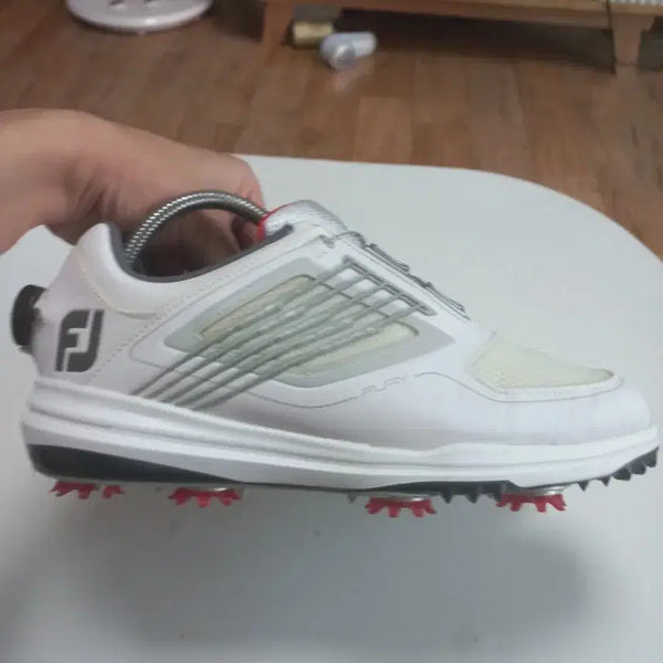 [BUNJANG] FootJoy Fury Golf Shoes White US 7.5 / 풋조이 퓨리 골프화 화이트 250. 실사이즈260