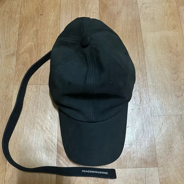[BUNJANG] PEACEMINUSONE Leather Ball Cap #2 / 피스마이너스원 레더 볼캡#2