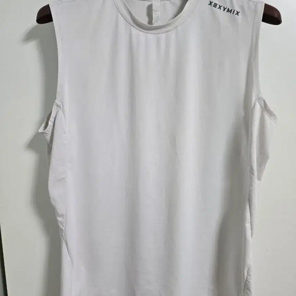 [BUNJANG] Xexymix White Sleeveless Top XL / 젝시믹스 화이트 민소매 XL