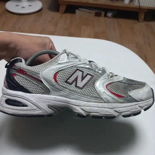 [BUNJANG] New Balance 530 Silver Red Sneakers / 뉴발란스 530 실버 레드