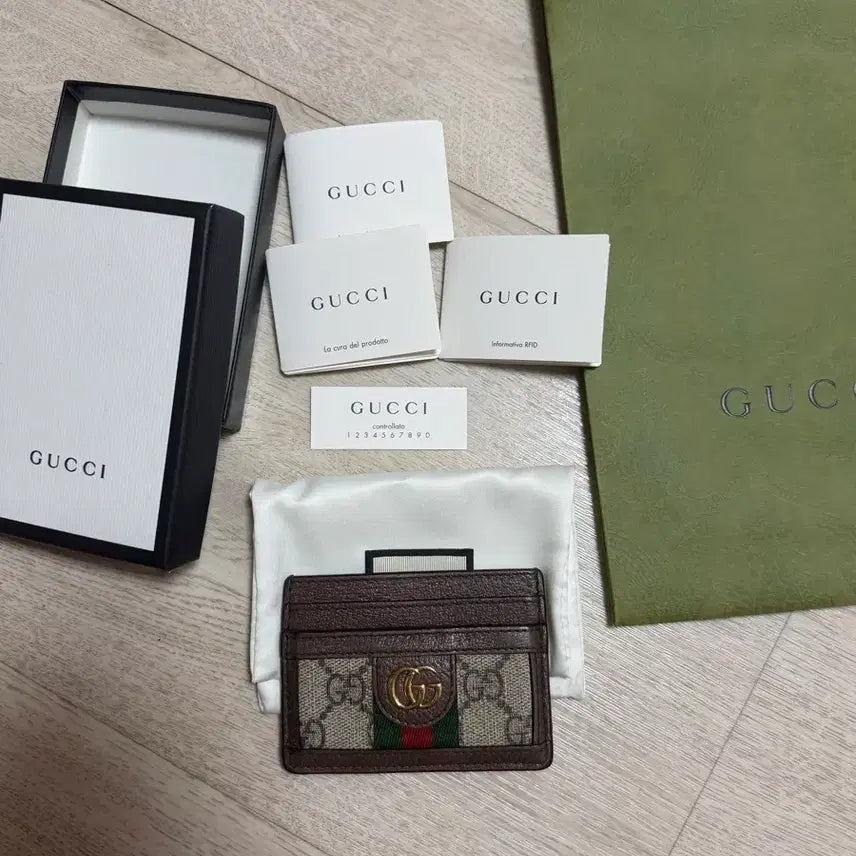 [BUNJANG] Gucci Ophidia Card Holder / 구찌 오디피아 카드지갑 카드홀더