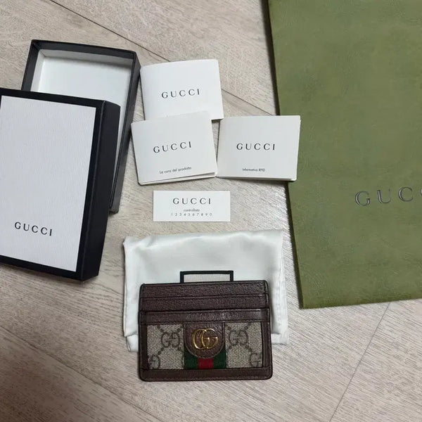 [BUNJANG] Gucci Ophidia Card Holder / 구찌 오디피아 카드지갑 카드홀더