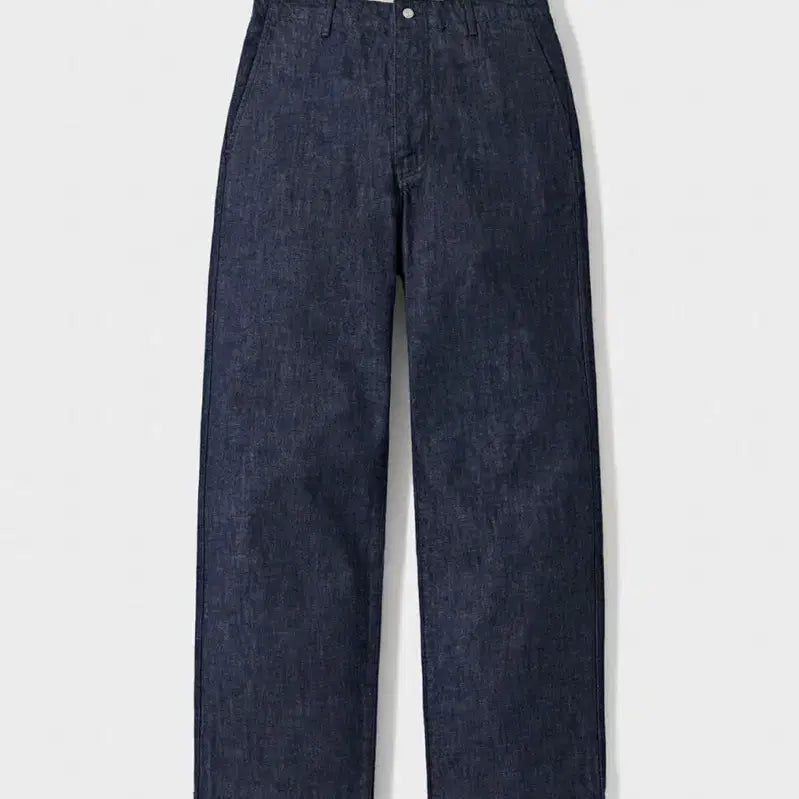 [BUNJANG] Warenhoused One Washed Wide Denim Blue Size 2 / 포터리 원워시드 와이드 데님 블루 2사이즈