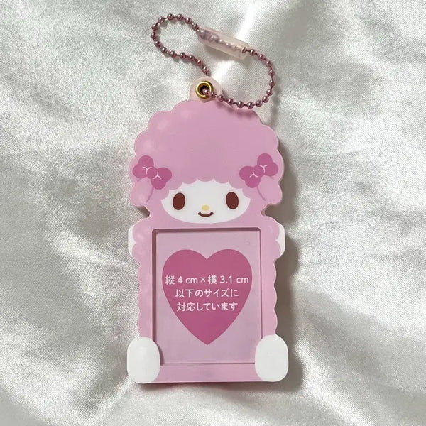 [BUNJANG] Sanrio My Melody Photo ID Holder Keychain / 산리오 마이피아노 증명사진 증사 홀더 키링