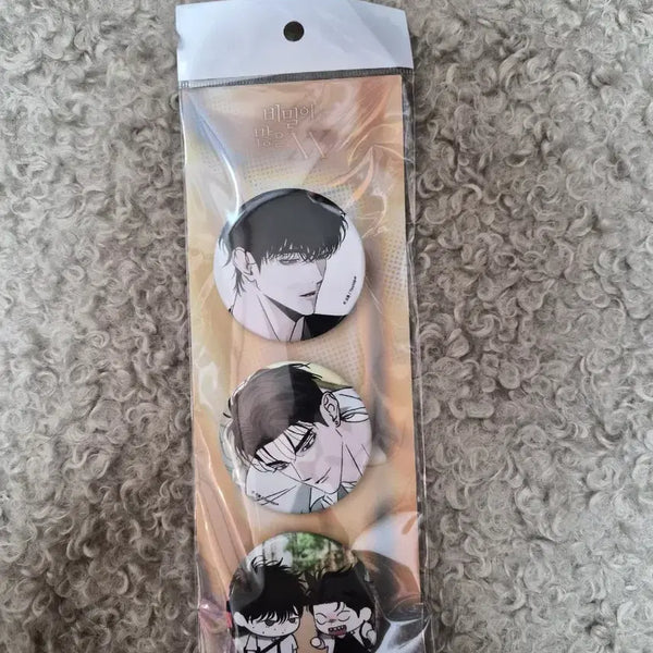 [BUNJANG] TooniQ "The Many Secrets XX" Can Badge Set / 투니크 비밀이 많은XX 캔뱃지 세트