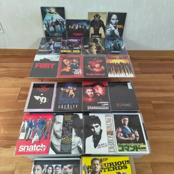 [BUNJANG] Vintage Japanese Movie Pamphlet Bundle Set + Flyers (Tarantino, Scarface, Zodiac) / 일본 빈티지 영화팜플렛 영화전단지 일괄 타란티노/호러/공포영화/수집/굿즈