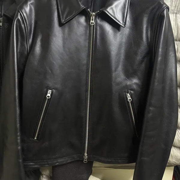 [BUNJANG] Tonywex Calf Leather XL Jacket / 토니웩 카프레더 XL 팝니다.