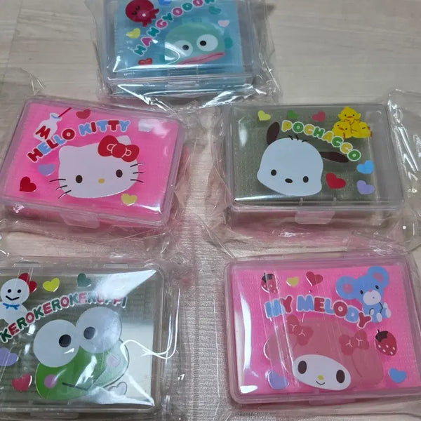 [BUNJANG] Sanrio & Friends Character Hair Lint Rollers (Set of 5) / 키티/포차/케로/마멜/교동 헤어시트 찍찍이 새상품 (개당단가)