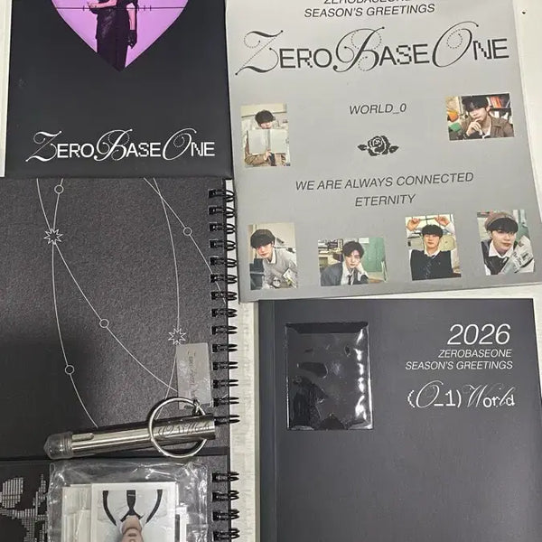 [BUNJANG] ZB1 2026 Season's Greetings Calendar (Photocards Not Included) / 제로베이스원 2026 시즌 그리팅 캘린더 포토카드, 증사 미포함