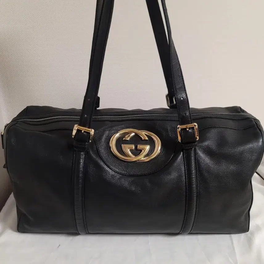[BUNJANG] Gucci GG Metal Logo Tote Bag Shoulder Bag 2-Way / 정품 구찌 가방 GG 메탈 로고 토트백, 숄더백 2way