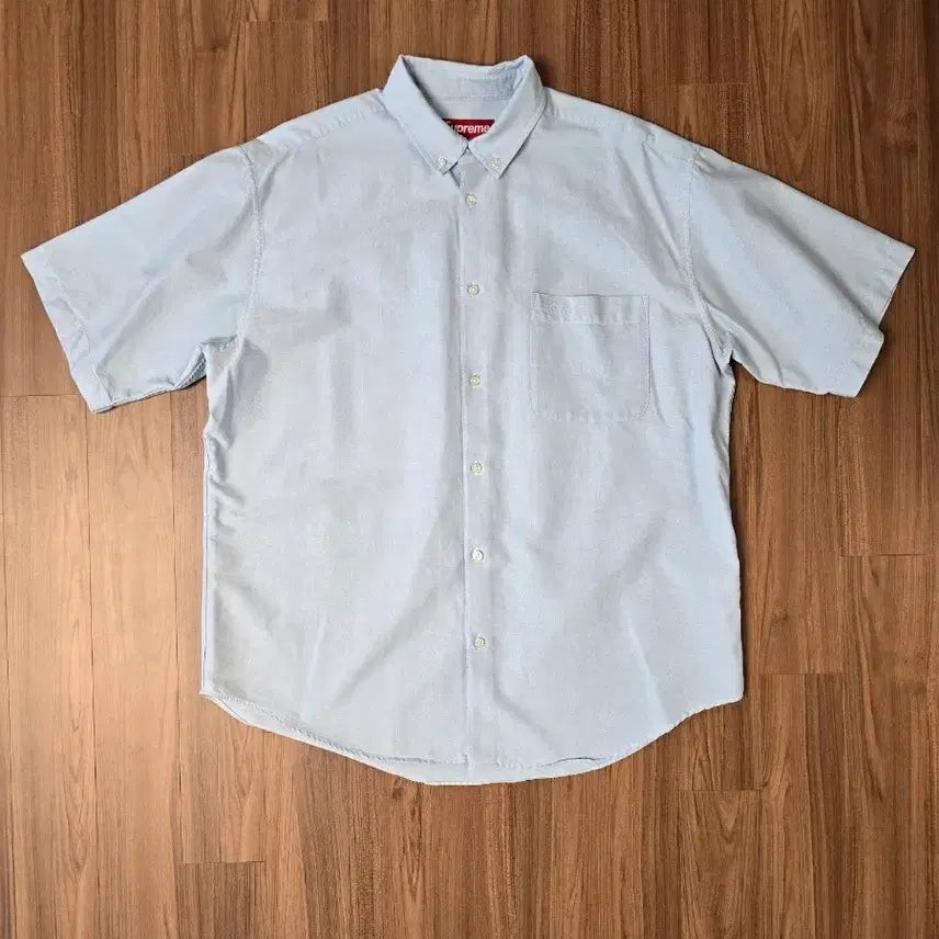 [BUNJANG] Supreme Oxford Short Sleeve Shirt / 슈프림 반팔 옥스포드 셔츠 판매.