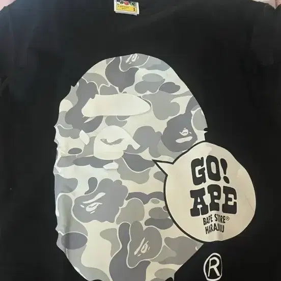 [BUNJANG] BAPE Short Sleeve T-Shirt / 베이프 반팔 s인데 m사이즈랑 교환도 합니다