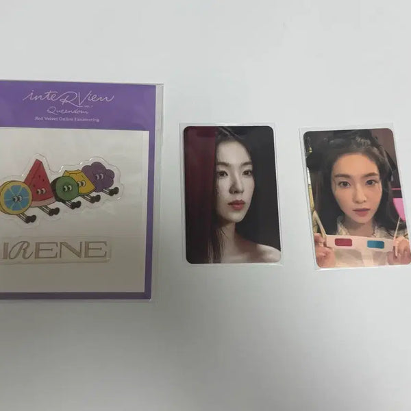 [BUNJANG] Red Velvet Irene Epoxy Sticker Fanmeeting Interview Vol. 7 / 레드벨벳 아이린 에폭시 스티커 팬미팅 interview vol.7