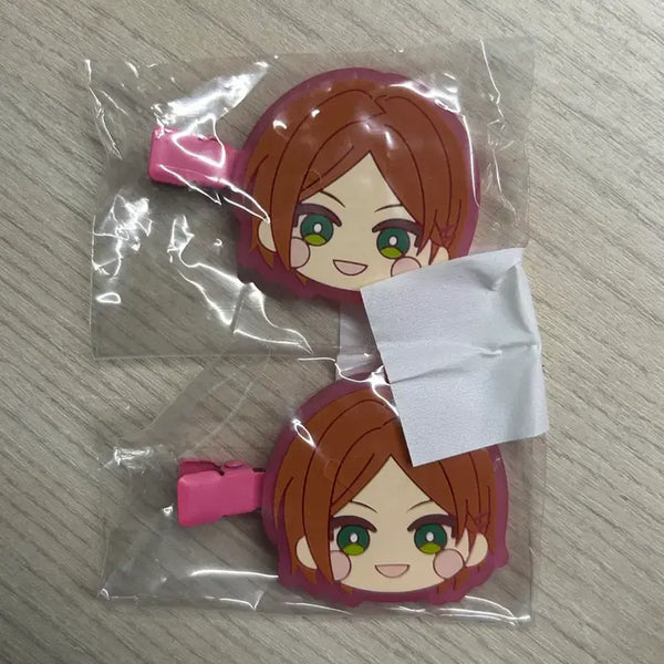 [BUNJANG] Ensemble Stars Aoi Hinata Hair Clips Bundle Set / 앙스타 아오이 히나타 머리핀 앞머리클립 헤어핀 1탄 일괄