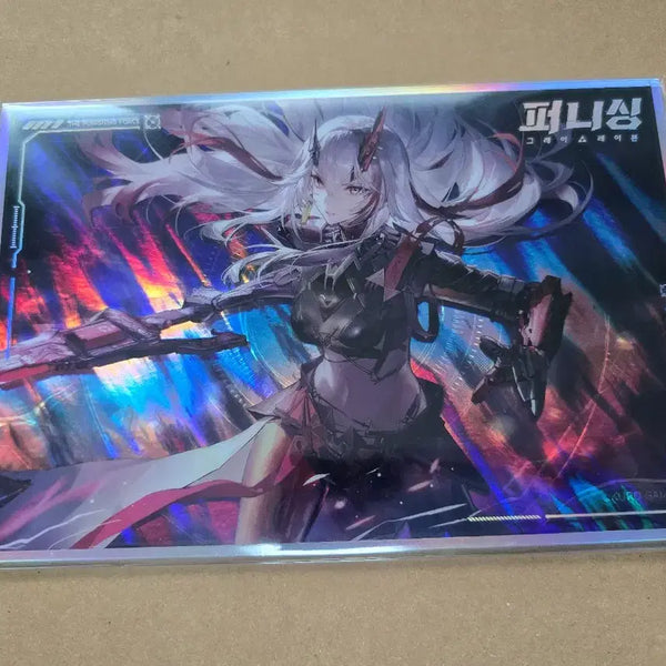[BUNJANG] Punishing: Gray Raven Alpha's Descent Operation Acrylic Shikishi / 퍼니싱 그레이 레이븐 알파의 강림 작전 아크릴 색지