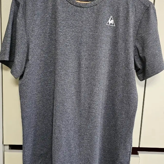 [BUNJANG] Le Coq Sportif Half Sleeve T-Shirt Grey Size 100 / 르꼬끄 반팔 티셔츠 그레이 100