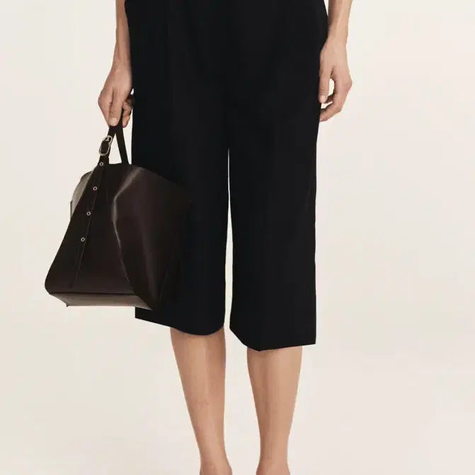 [BUNJANG] H&M Linen Blend Wide Pants Size 38 / H&M 리넨 블렌드 와이드 팬츠 38