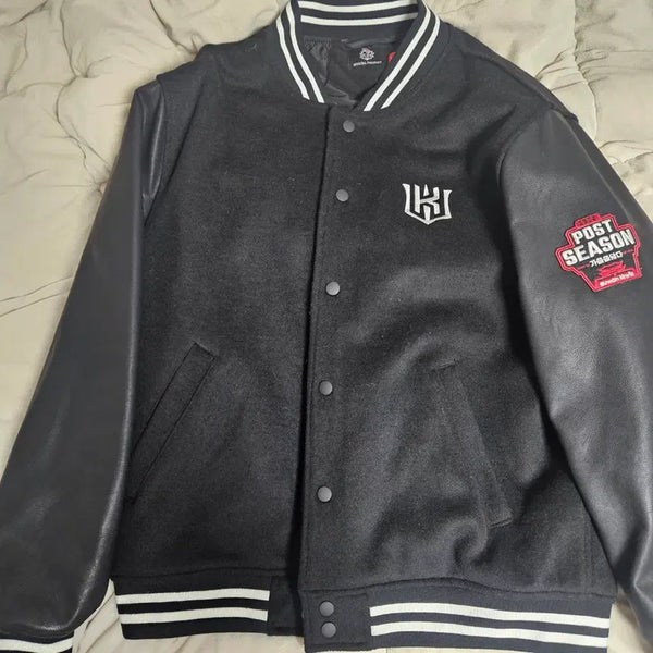 [BUNJANG] KT Wiz 2020 Postseason Varsity Baseball Jacket - Size L / KT위즈 케이티위즈 2020 포스트시즌 야구잠바 야구점퍼 L사이즈