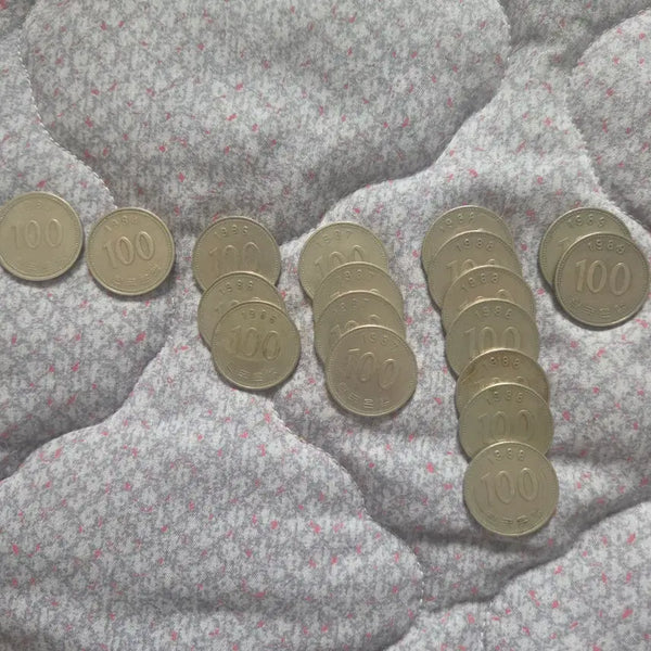 [BUNJANG] 1986-1989 South Korean 100 Won Coins / 100원 동전 1986년 1987년 1988년 1989년