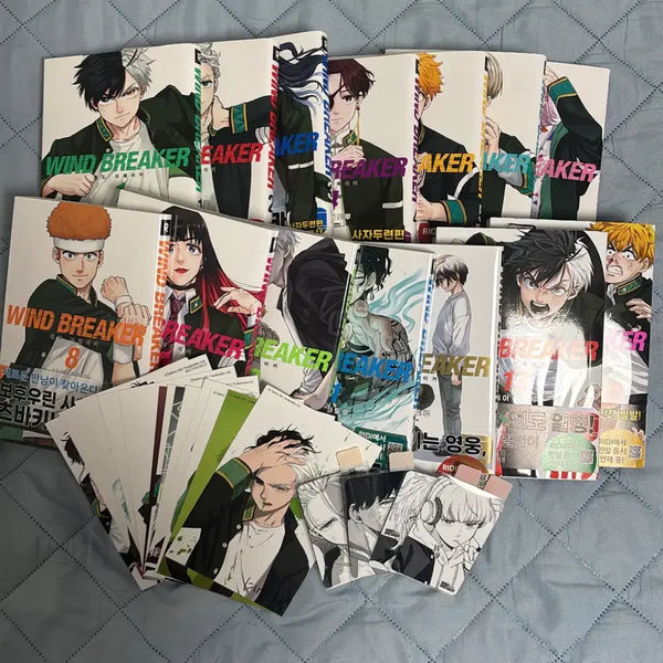 [BUNJANG] Wind Breaker Complete Manga Set Volumes 1-14 / 급처 ) 윈드 브레이커 WIND BREAKER 1~14 만화책 판매