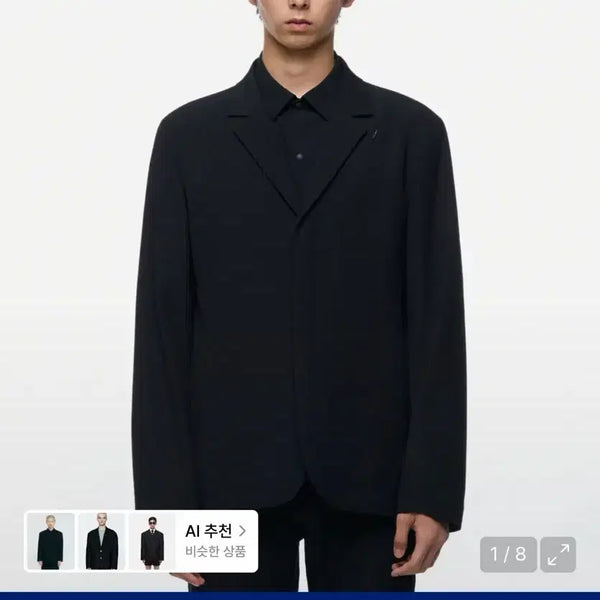 [BUNJANG] Musinsa Standard Black Jacket / 무신사 스탠다드 재킷 블랙