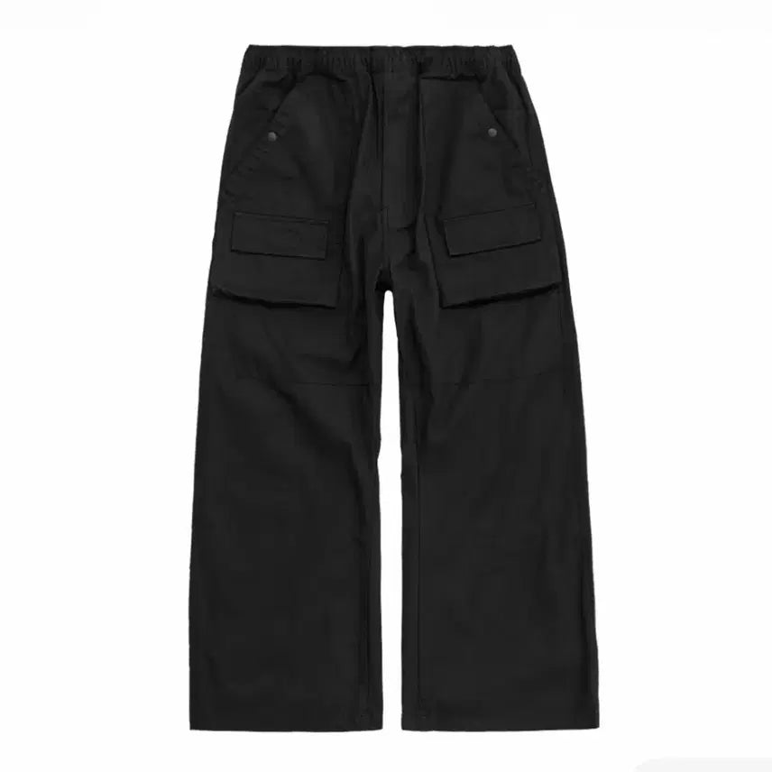 [BUNJANG] Polilteru Front Cargo Pants Black / (2)폴리테루 프론트 카고 팬츠 1.2v 블랙