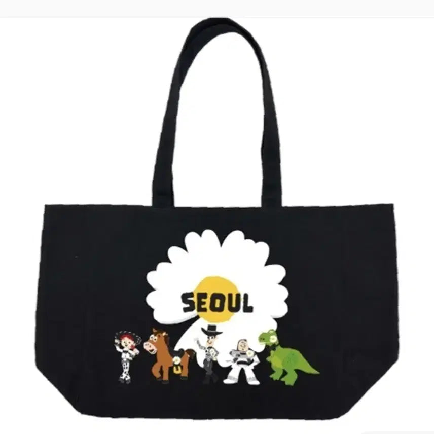 [BUNJANG] PEACEMINUSONE x Toy Story Collaboration Daisy Shoulder Bag Black / 첫날구매 피스마이너스원 토이 스토리 더 퍼스트팬 백가방 서울