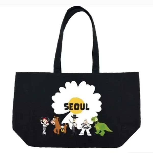 [BUNJANG] PEACEMINUSONE x Toy Story Collaboration Daisy Shoulder Bag Black / 첫날구매 피스마이너스원 토이 스토리 더 퍼스트팬 백가방 서울