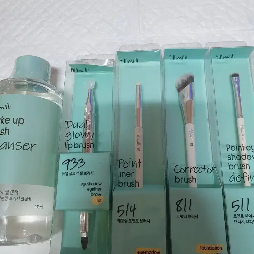 [BUNJANG] Fillimilli Makeup Cleanser Dual Gloomy Lip Brush 933 & Corrector Brush / 필리밀리 메이크업 클렌저 듀얼 글로이 립 브러시 933 코렉터 브러시 8
