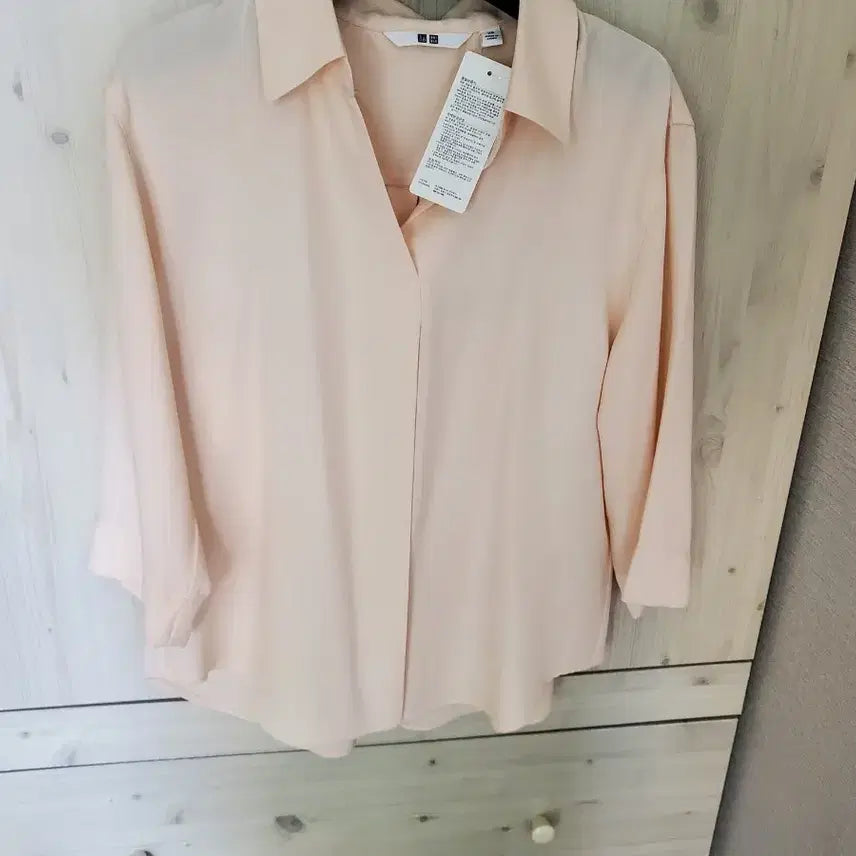 [BUNJANG] Uniqlo 3/4 Sleeve Blouse / 유니클로 블라우스