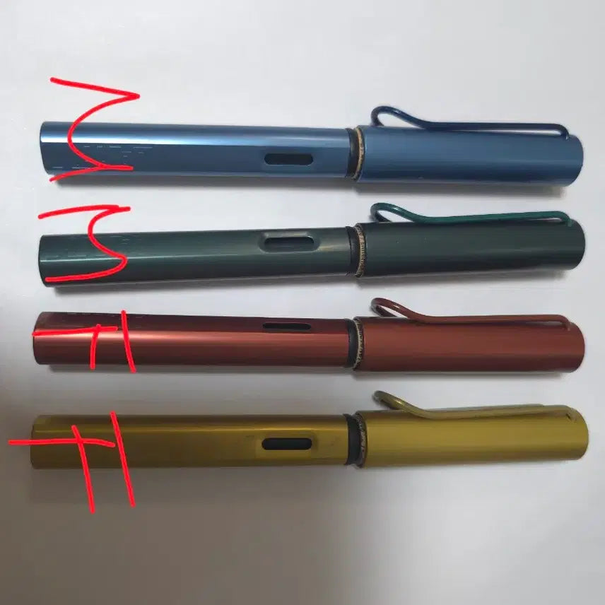 [BUNJANG] Lamy Al-Star Harry Potter Edition Fountain Pens M, F Nibs (Unused) / 라미 알스타 해리포터 M, F닙 미사용품 만년필