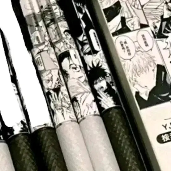 [BUNJANG] Jujutsu Kaisen Quick Dry Gel Pen Goods / 주술회전 빠른 건조 타입 젤펜 굿즈
