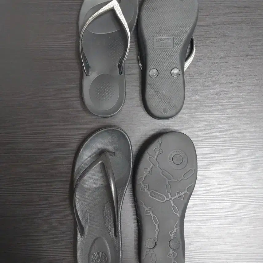 [BUNJANG] Black Flip-Flops Size 240 / 블랙 쪼리 240 판매해요(서비스-쪼리)