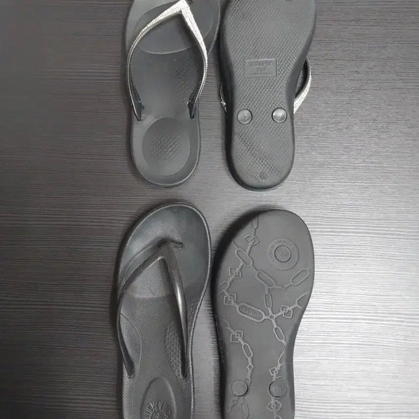 [BUNJANG] Black Flip-Flops Size 240 / 블랙 쪼리 240 판매해요(서비스-쪼리)