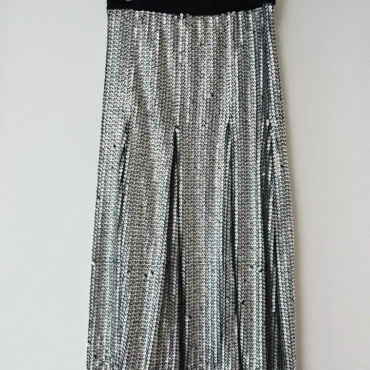 [BUNJANG] Maje Sequin Pleated Skirt Size 1 / 마쥬 maje 스팽글 플리츠 스커트 1