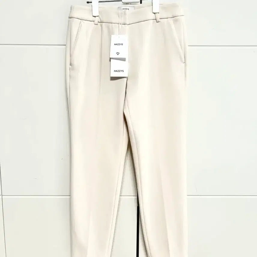 [BUNJANG] Hazzys Women's Ivory Lined Pants (Size 67) / 헤지스 여성 아이보리 바지 (64~67) 새상품