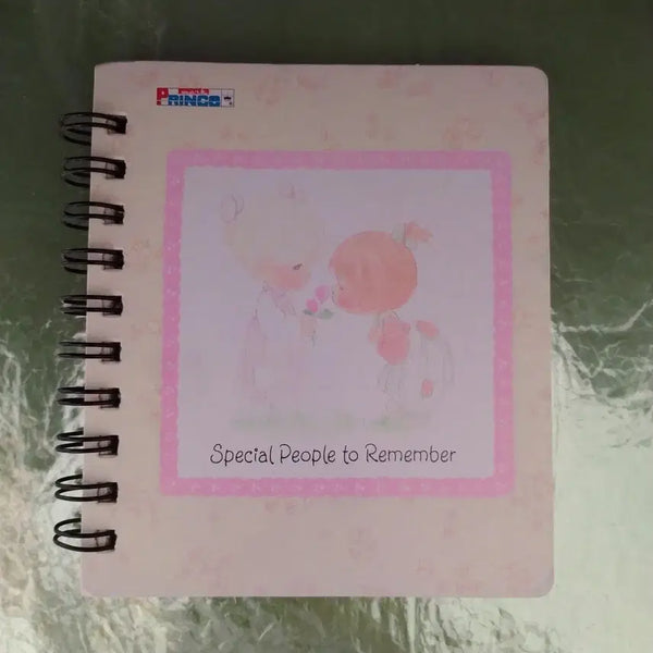 [BUNJANG] 1996 Precious Moments Baby Vintage Notebook Classic Stationery Fancy / 1996년 프린스마크 프레셔스 모먼트 베이비 빈티지 수첩 고전 문구 팬시
