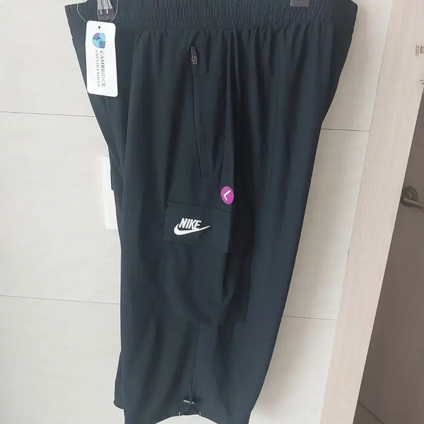 [BUNJANG] Nike Cargo Jogger 7-part Pants Black L New / 나이키 카고 조거 7부 팬츠 블랙 L 새상품