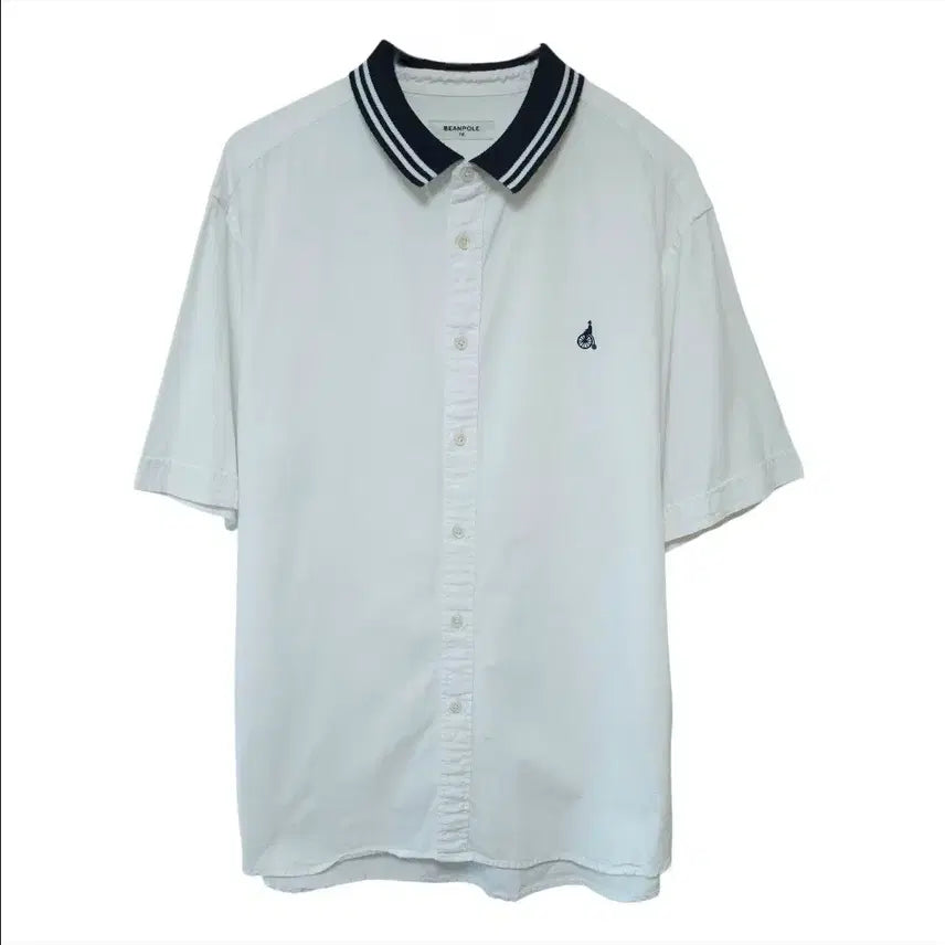 [BUNJANG] Beanpole Short Sleeve Shirt / 빈폴 반팔셔츠 남방 105-110