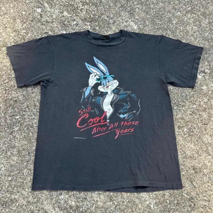 [BUNJANG] 90s Looney Tunes Bugs Bunny Single Stitch T-Shirt XL / 90s looney tunes 루니튠즈 벅스버니 티셔츠 싱글스티치 usa