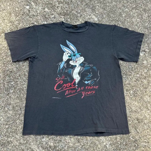 [BUNJANG] 90s Looney Tunes Bugs Bunny Single Stitch T-Shirt XL / 90s looney tunes 루니튠즈 벅스버니 티셔츠 싱글스티치 usa