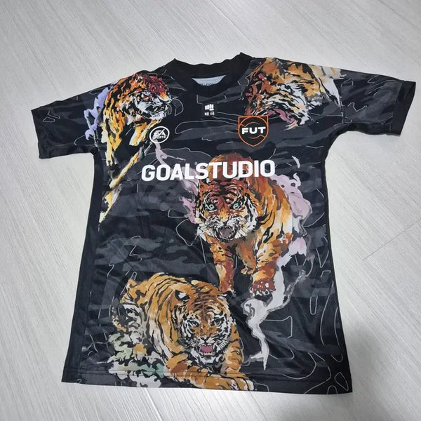 [BUNJANG] GO STUDIO x EA SPORTS FIFA 22 Limited Edition Tiger Pattern Jersey / 골스튜디오xEA스포츠 피파22  한정판 유니폼 저지